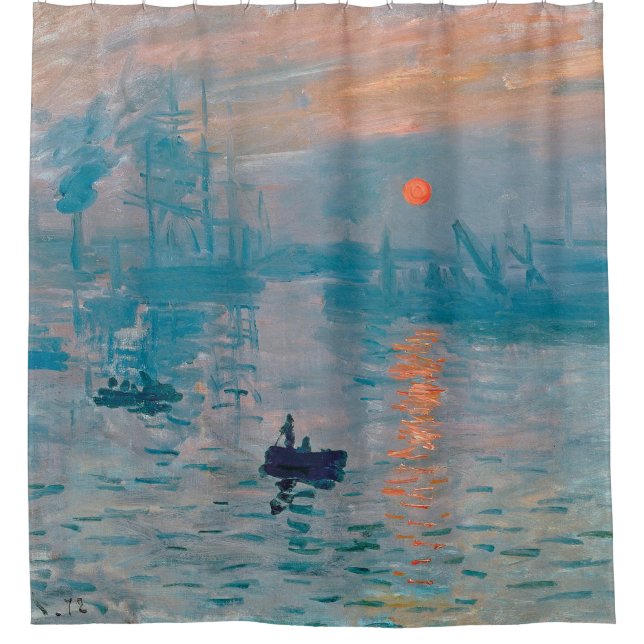 Impression Sunrise claude monet impressionist (Front)