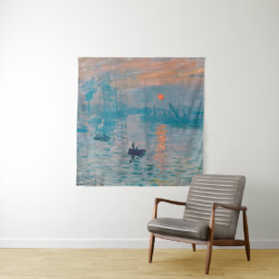 Impression Sunrise Claude Monet  Tapestry