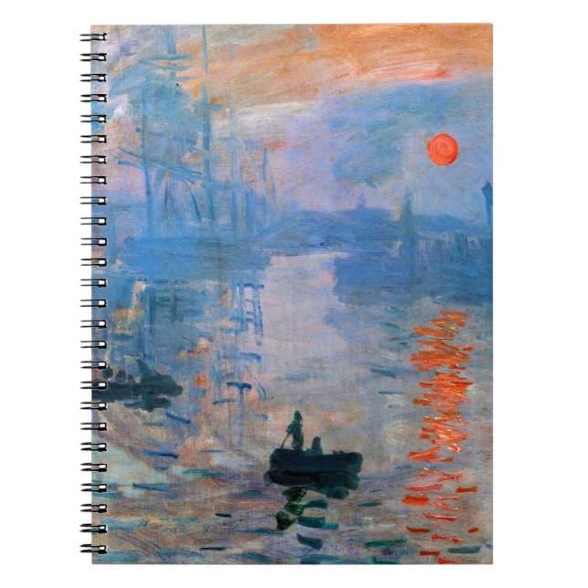 Impression, Sunrise Spiral Notebook (Front)