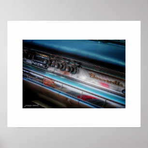 Impression sur affiche du tableau de bord de la Po