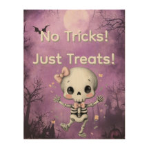 Halloween "Pas de bêtises, juste des traitements"