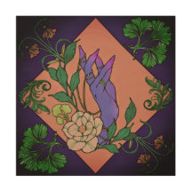 "Offre de minuit" - Main botanique et fleurs