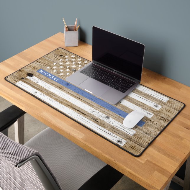 Impression sur bois rustique avec monogramme du dr (Bureau 2)