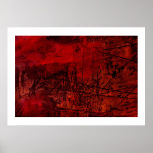 Impression sur toile abstraite originale - Art abs