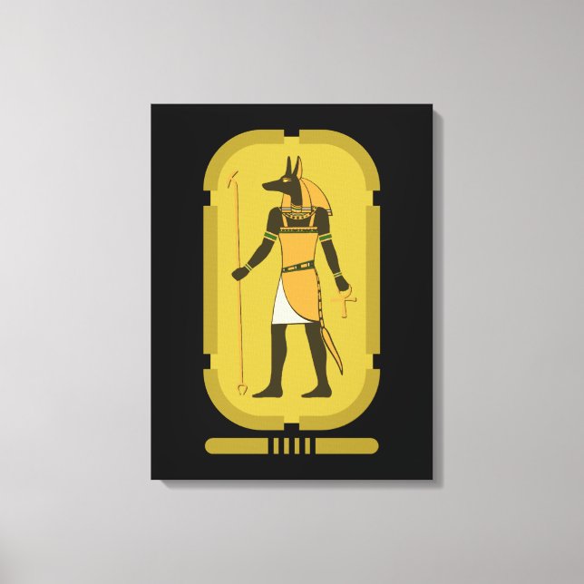 Impression sur toile Anubis (Recto)