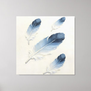 Impression sur toile d'art mural moderne Feather B