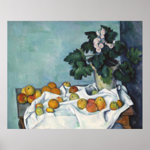 Impression sur toile de Cézanne Nature morte Pomme