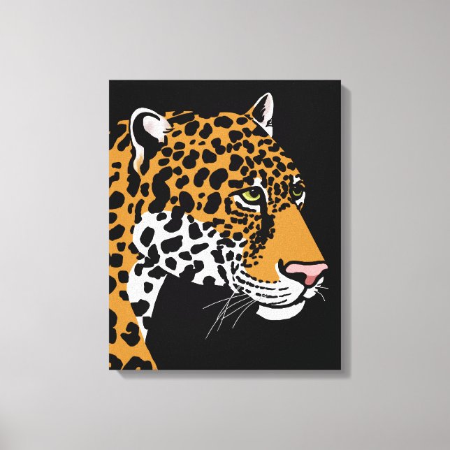 Impression sur toile de faune (Recto)