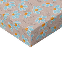 Impression sur toile de fleurs fausses Happy Flowe