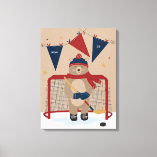 Impression sur toile de la petite recrue All-Star