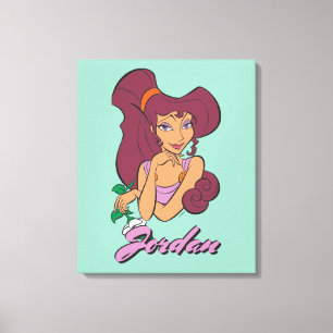 Impression sur toile de Megara Goddess au cœur