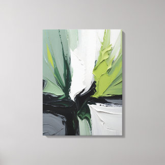 Impression sur toile de peinture abstraite moderne