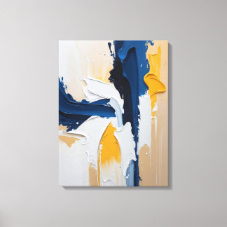 Impression sur toile de peinture abstraite moderne