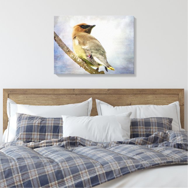 Impression sur toile de toile de cèdre texturée (Insitu(Chambre))