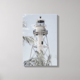Impression sur toile du phare de Sanibel