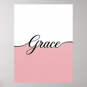 Impression sur toile Élégante et Gracieuse en Curs