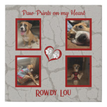 Impression sur toile emballée Faux