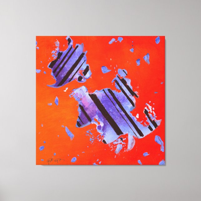 Impression sur toile Energy Code 1CO24 (Recto)