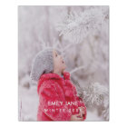 Impression sur toile enroulée de la photo familial