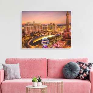 Impression sur toile étendue de Vegas