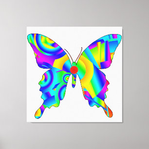 Impression sur toile étendue Papillon d'été