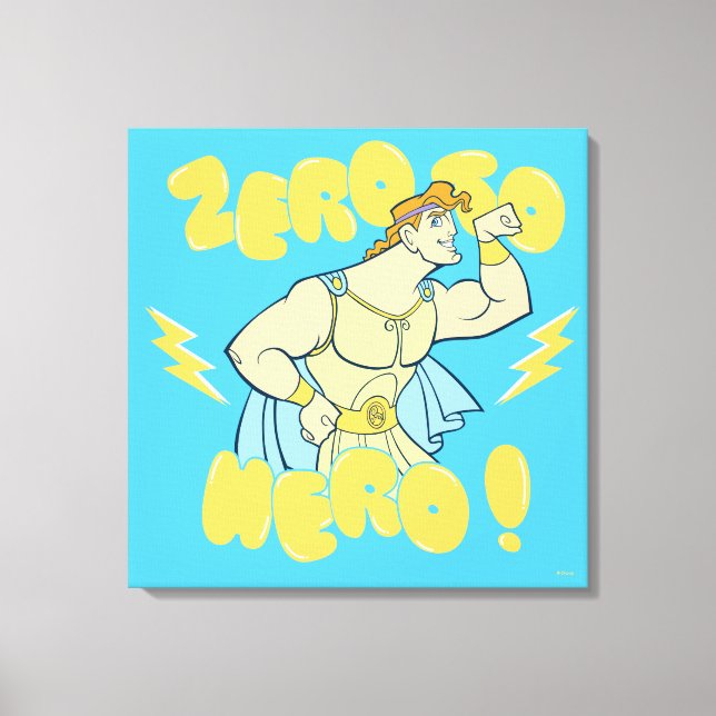 Impression sur toile Hercule - De zéro à héros (Recto)