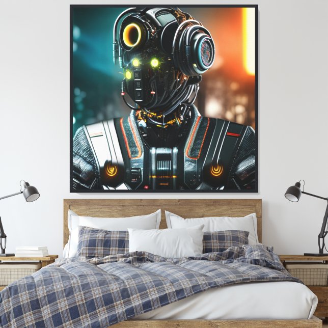 Impression sur toile Robot 3 (Insitu(Chambre))