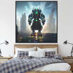 Impression sur toile Robot 4
