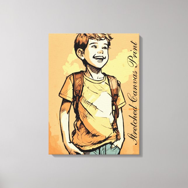Impression sur toile tendue (Recto)