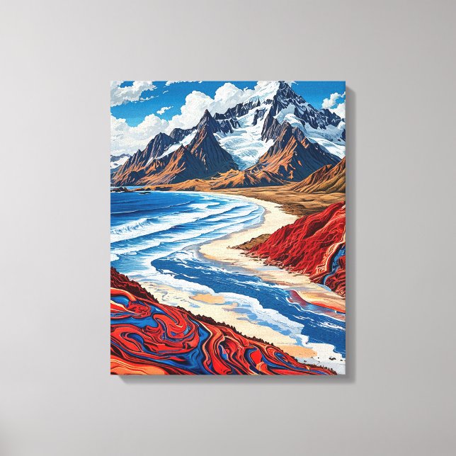 Impression sur toile tendue (Recto)