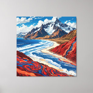 Impression sur toile tendue