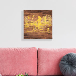 Impression sur toile tendue
