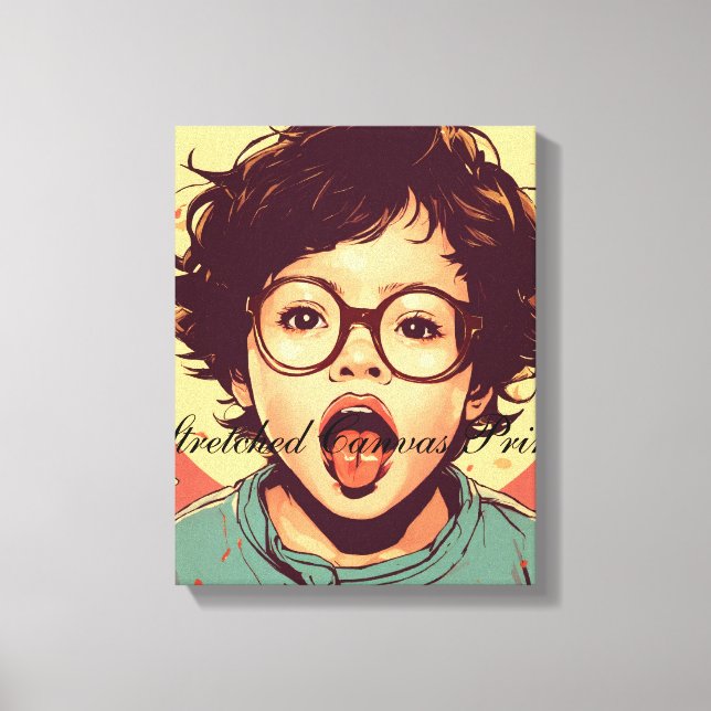 Impression sur toile tendue (Recto)