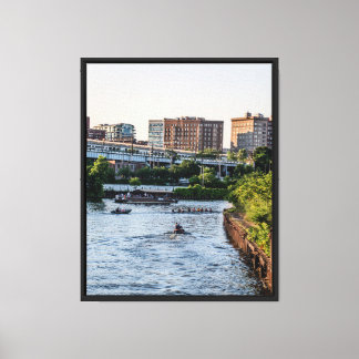 Impression sur toile tendue d'environnement urbain
