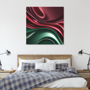 Impression sur toile tendue graphique élégante