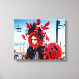 Impression sur toile tendue Masque de carnaval