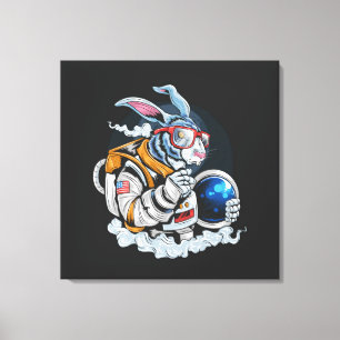 Impression sur toile tendue Statut d'astronaute la