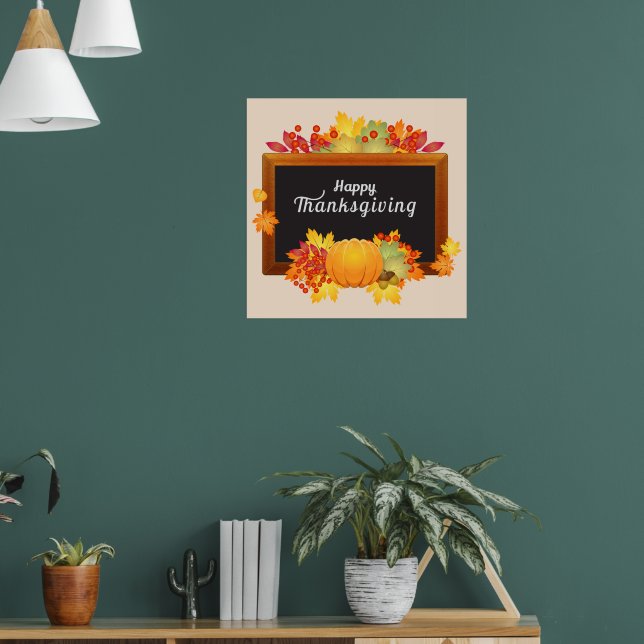 Impression Thanksgiving, papier d'affiche de valeu (Salon 1)