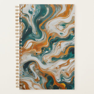 Impression Turquoise d'onde personnalisée