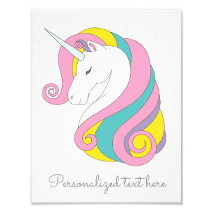 Impression Unicorne personnalisée