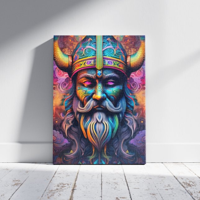 Impression Viking Warrior Canvas (Créateur téléchargé)