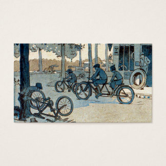 Impression vintage de bicyclette