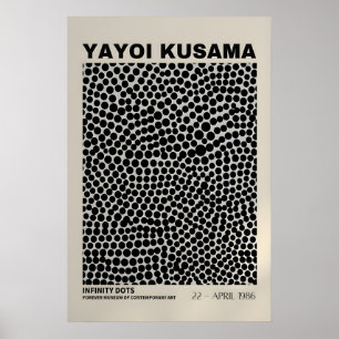 Impression Yayoi Kusama - Affiche abstraite Yayoi 