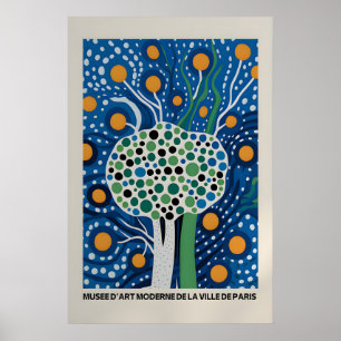 Impression Yayoi Kusama - Affiche abstraite Yayoi 