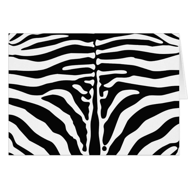 Impression Zebra (Devant horizontal)