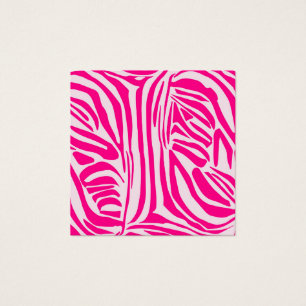 Impression zèbre rose