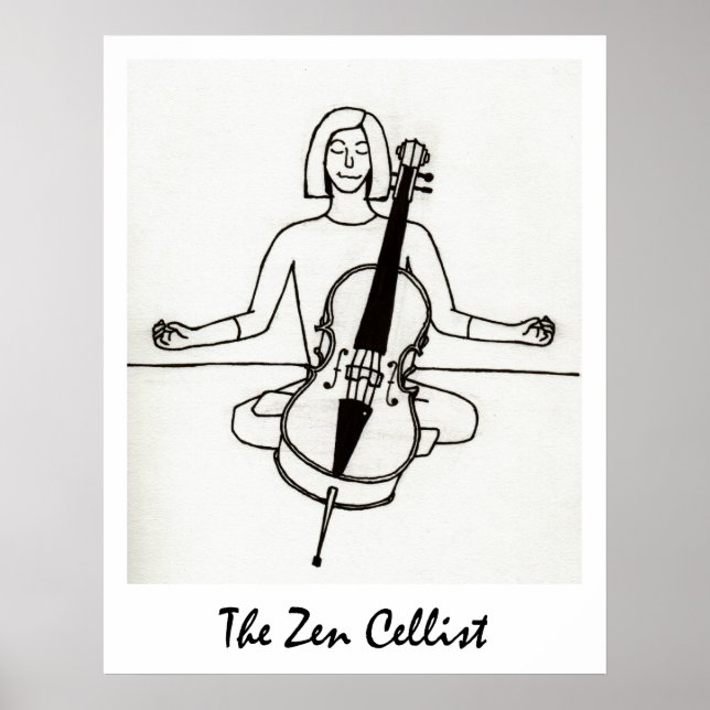 Impression Zen Cellist (Devant)