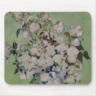 Impressionism Vincent Van Gogh Roses Famous Visual Mouse Pad
