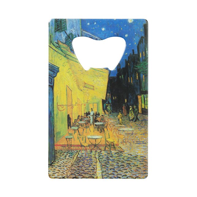 Impressionism Vincent Van Gogh Self Portrait Famou Credit Card Bottle Opener (Front)
