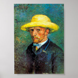 Impressionism Vincent Van Gogh Self Portrait Famou Poster